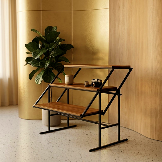 3-In-1 Convertible Shelf to Table