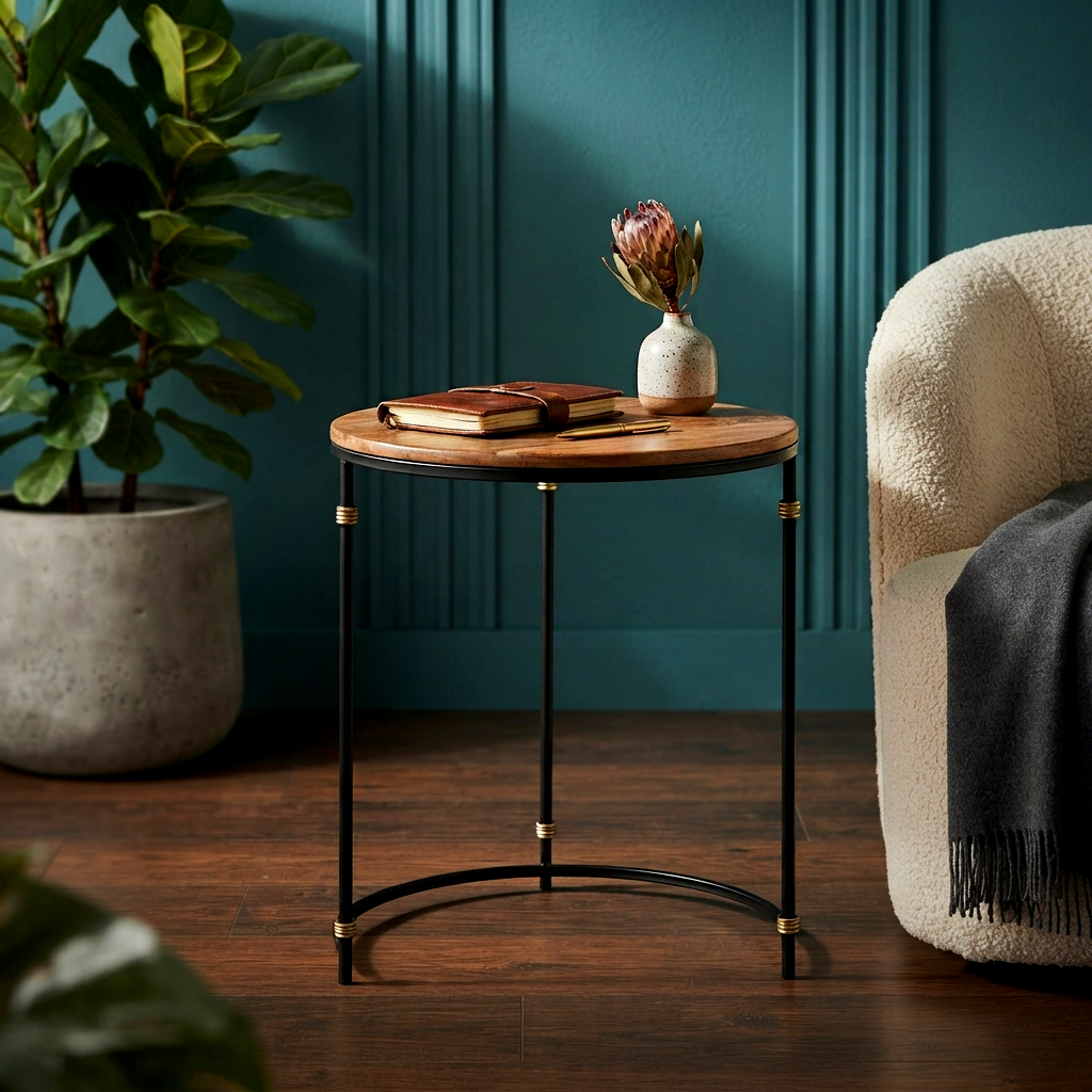 Marble Ring Side Table Large