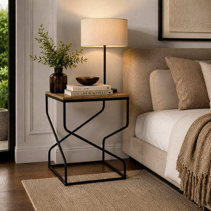 Metal Side Table