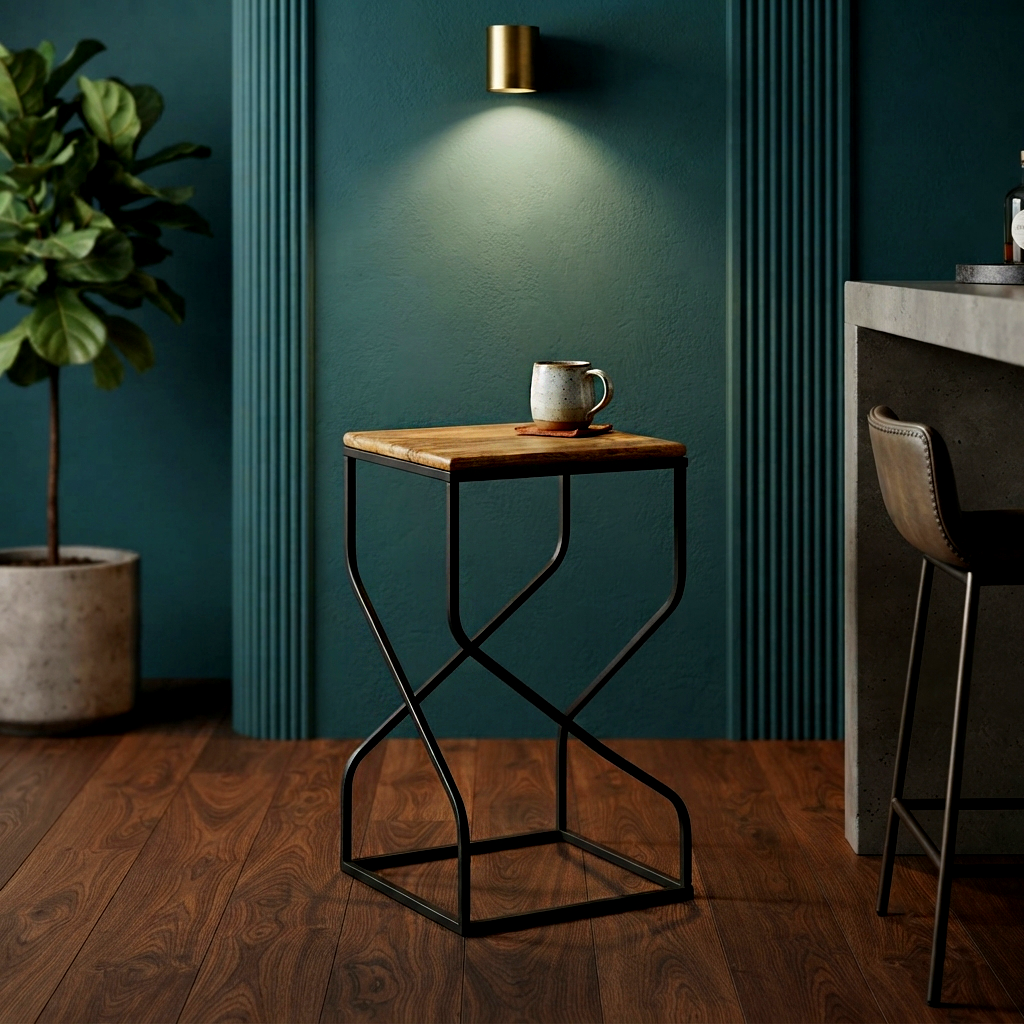 Metal Side Table