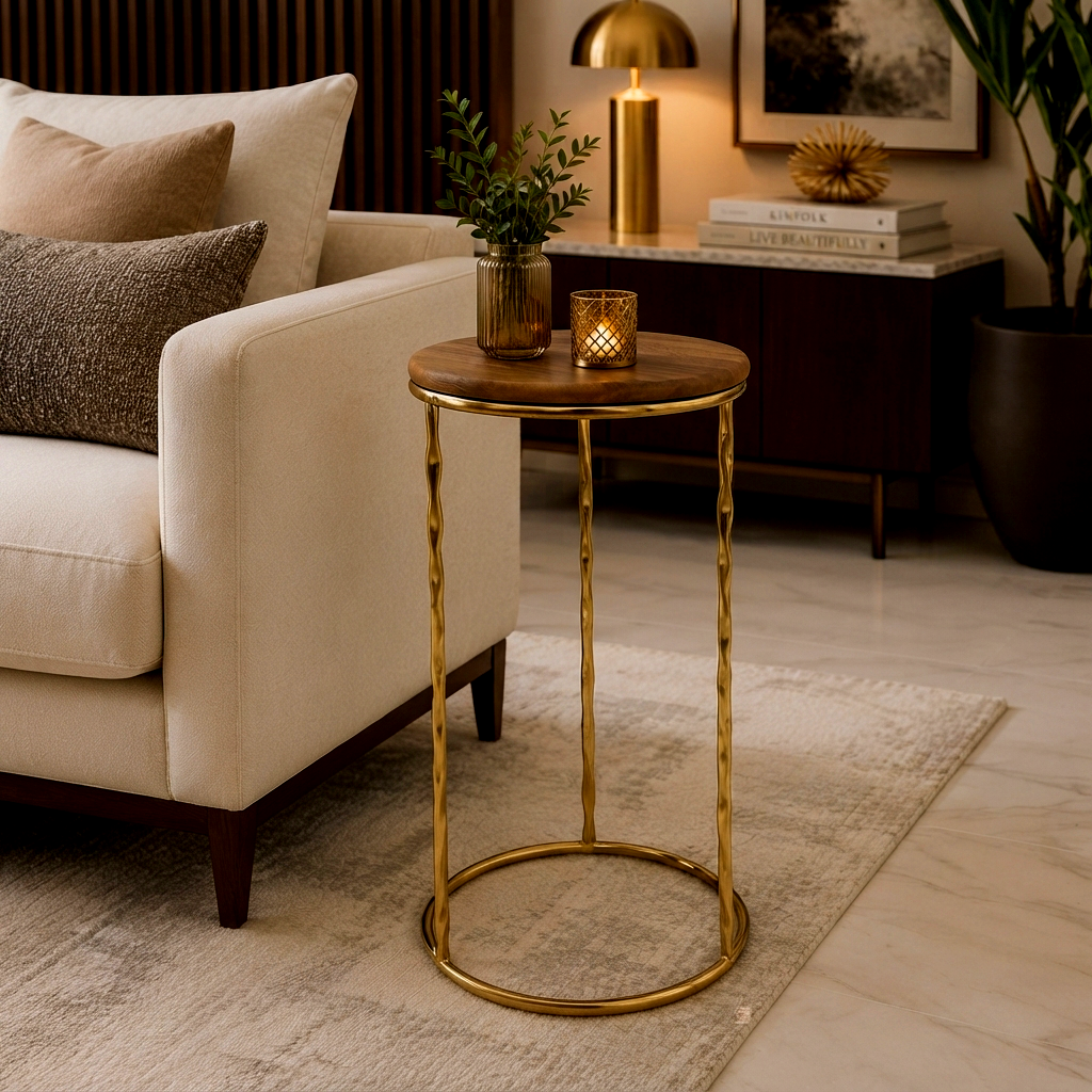 Spiral Side Table