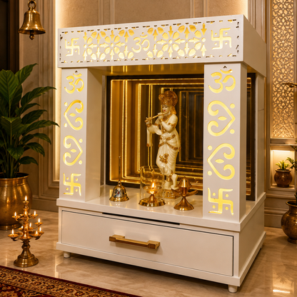 Modern Infinity LED Wall Temple