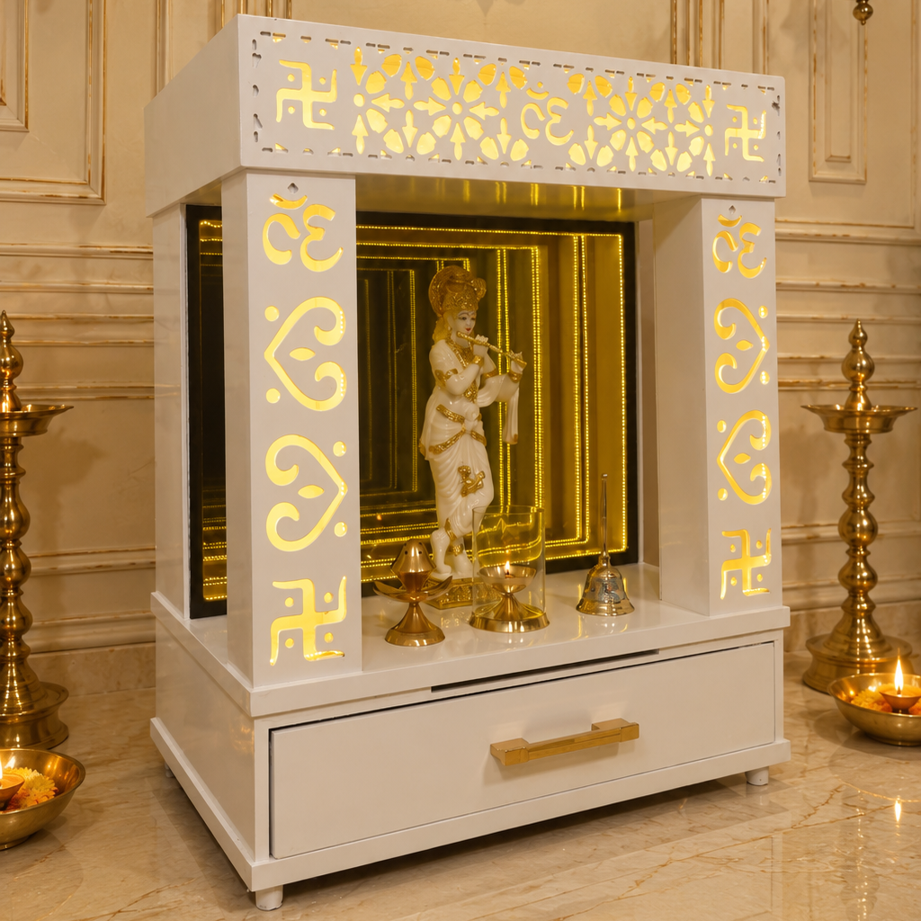 Modern Infinity LED Wall Temple
