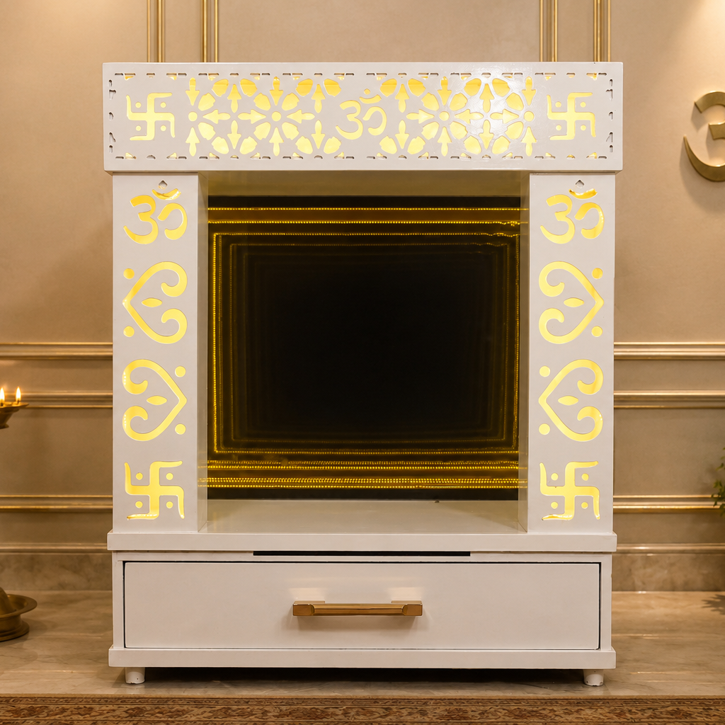 Modern Infinity LED Wall Temple
