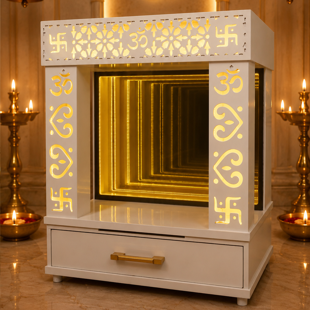Modern Infinity LED Wall Temple