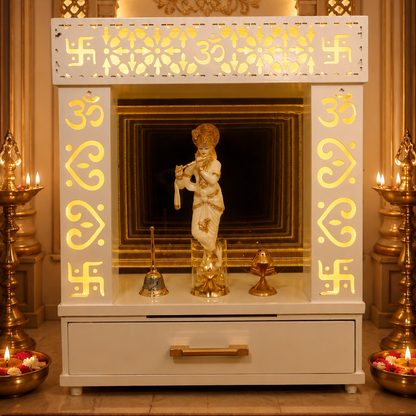 Modern Infinity LED Wall Temple