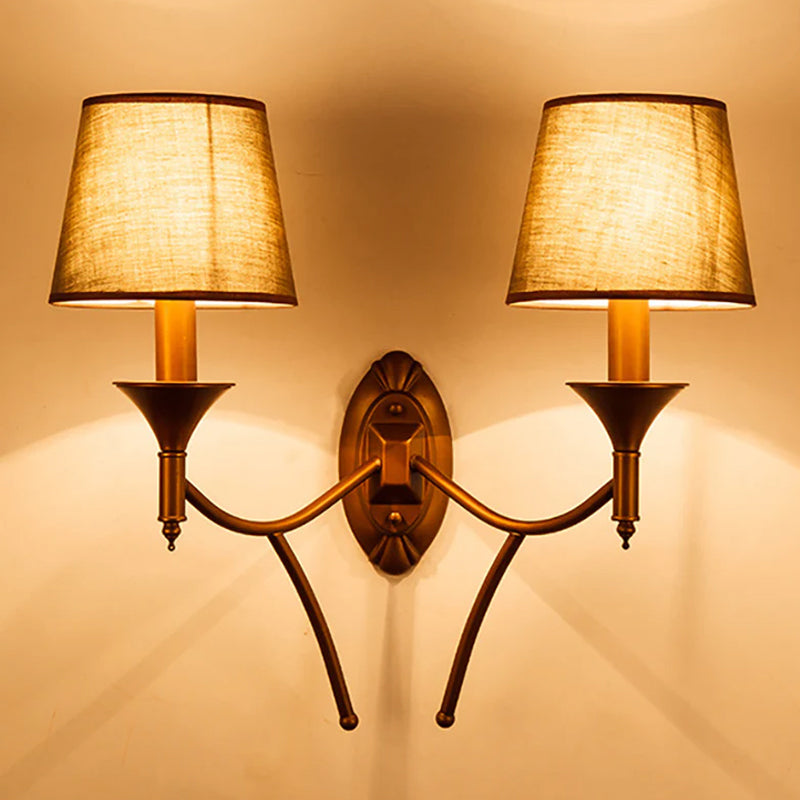classic double wall lamp