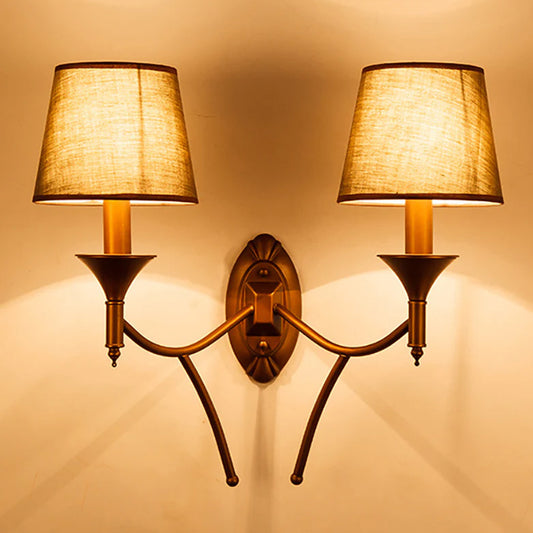 classic double wall lamp