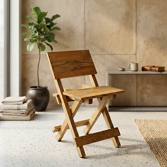 Wooden Foldable Chair