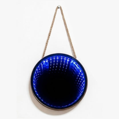 Infinity Hanging Lightning Mirror
