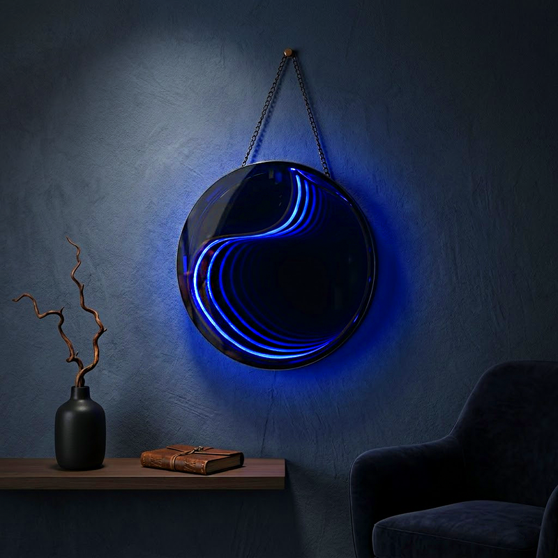 Hanging Lightning Mirror