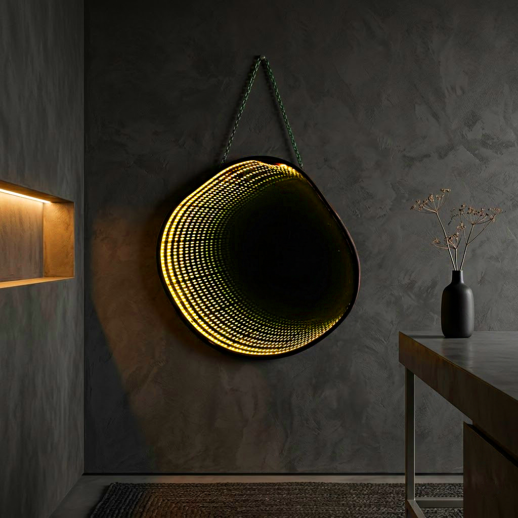 Hanging Lightning Mirror