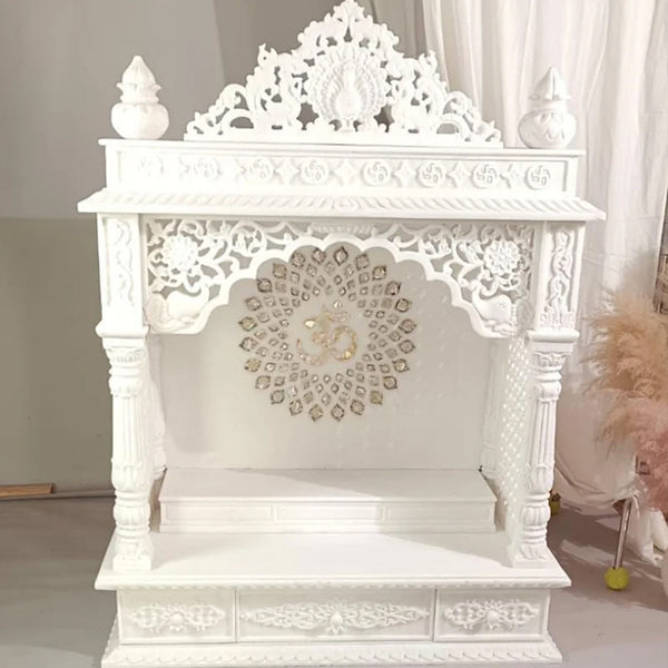 Maharaja Carved Wooden Mandir